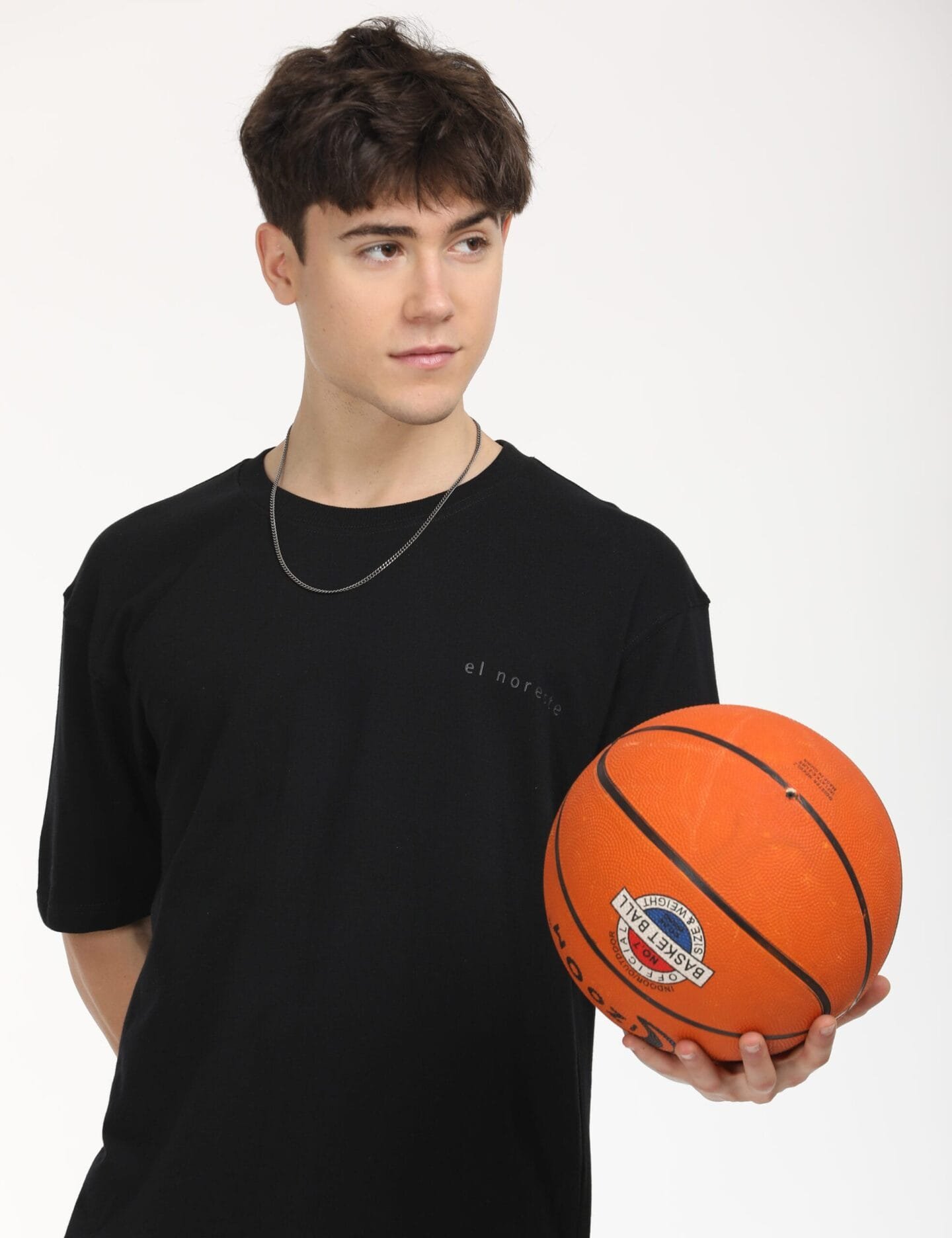 Pure Minimalism: Classic Black Oversized Tee - Image 2