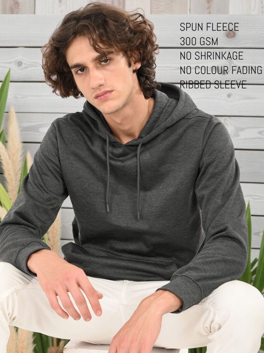 Charcoal Drift (Charcoal) Hoodie