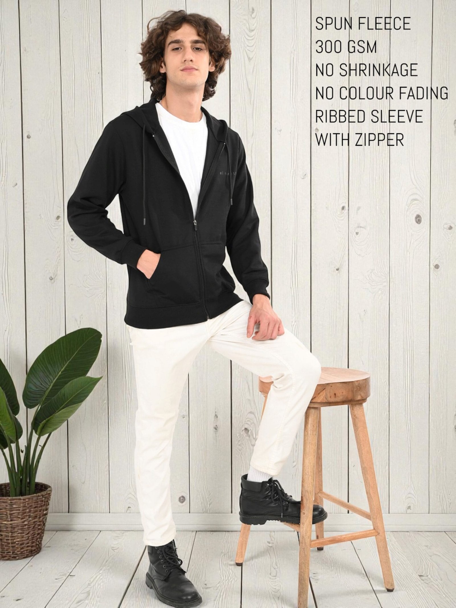 Midnight Edge (Black) Hoodie – ENPLHD006