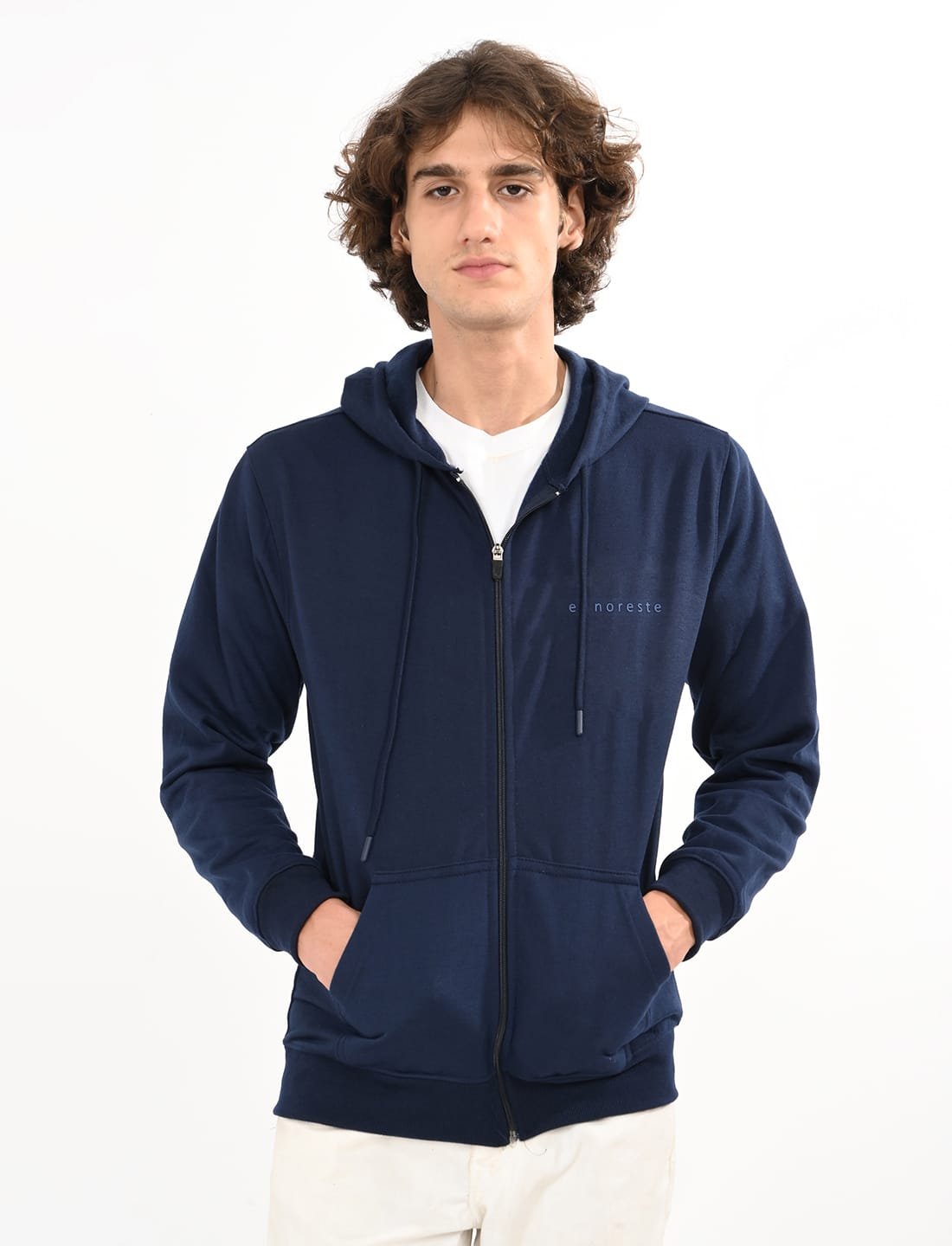 Urban Depth (Navy Blue) Hoodie - Image 4